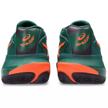 Scarpe Asics Gel Resolution X Padel Verde / Arancione
