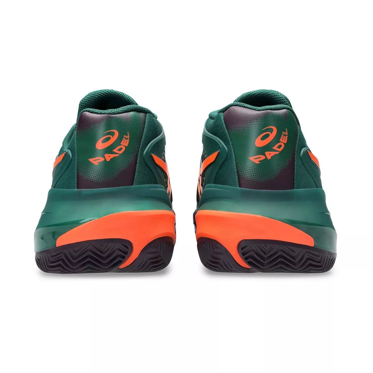 Scarpe Asics Gel Resolution X Padel Verde / Arancione