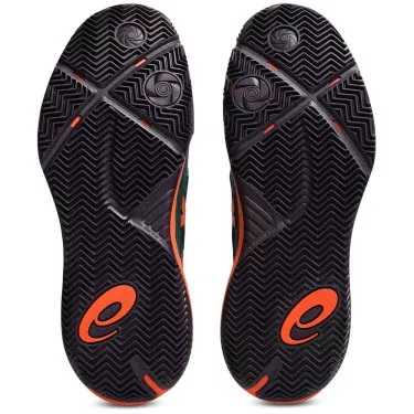 Scarpe Asics Gel Resolution X Padel Verde / Arancione