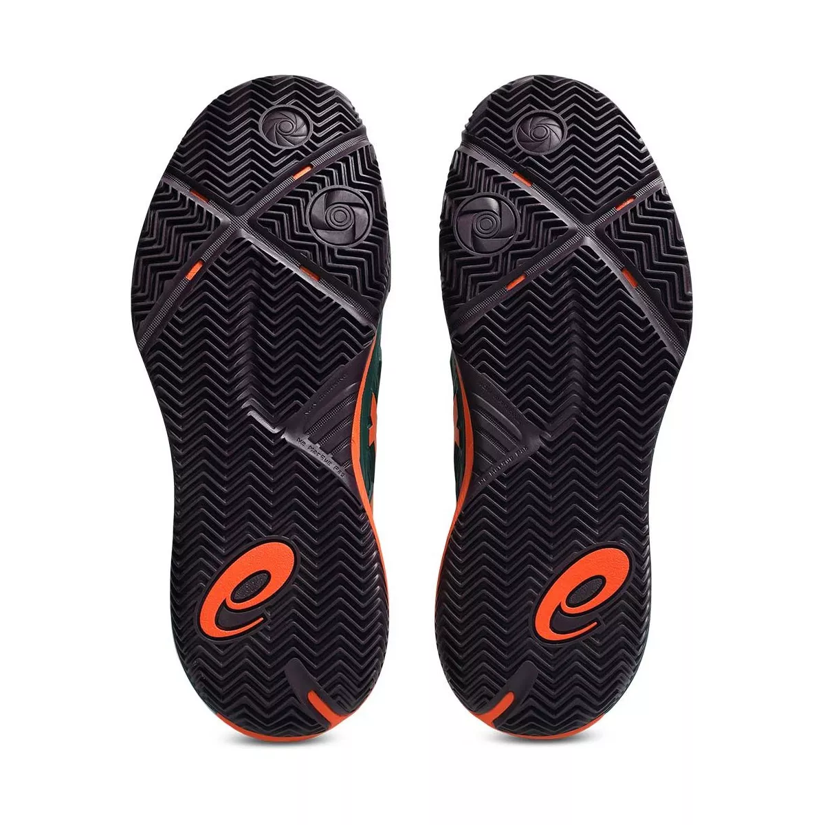 Scarpe Asics Gel Resolution X Padel Verde / Arancione