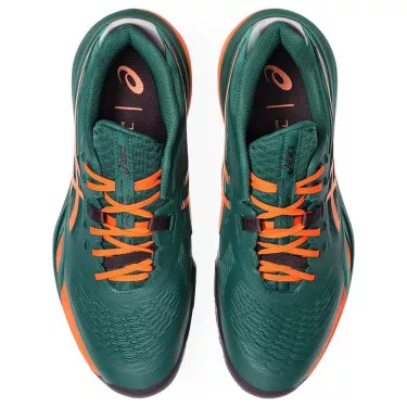 Scarpe Asics Gel Resolution X Padel Verde / Arancione