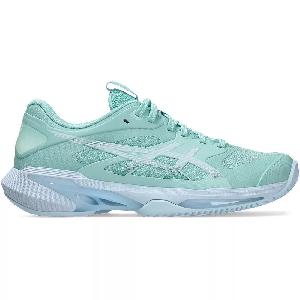 Scarpe Asics Gel Solution Speed FF 4 terra battuta Donna Verde pastello