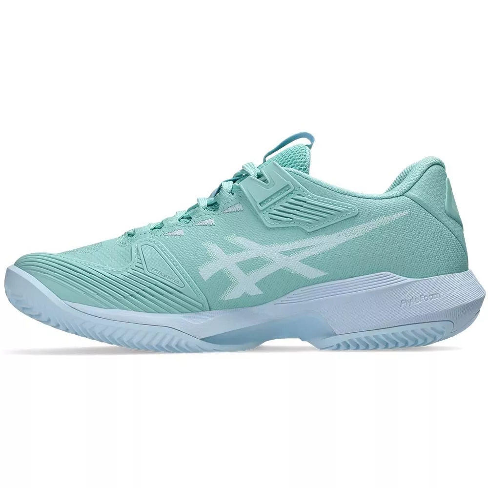Scarpe Asics Gel Solution Speed FF 4 terra battuta Donna Verde pastello