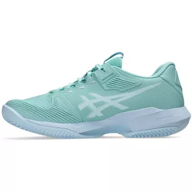 Scarpe Asics Gel Solution Speed FF 4 terra battuta Donna Verde pastello