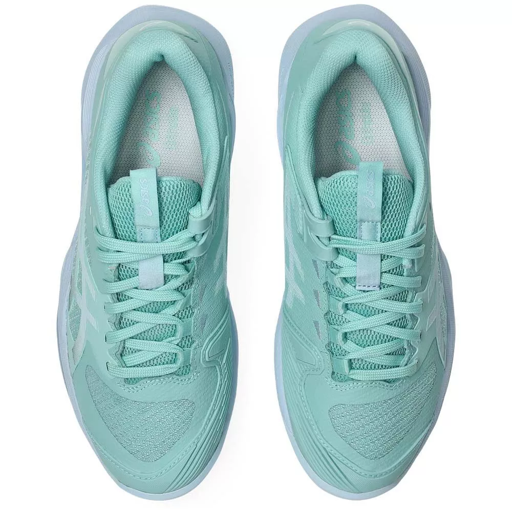 Scarpe Asics Gel Solution Speed FF 4 terra battuta Donna Verde pastello
