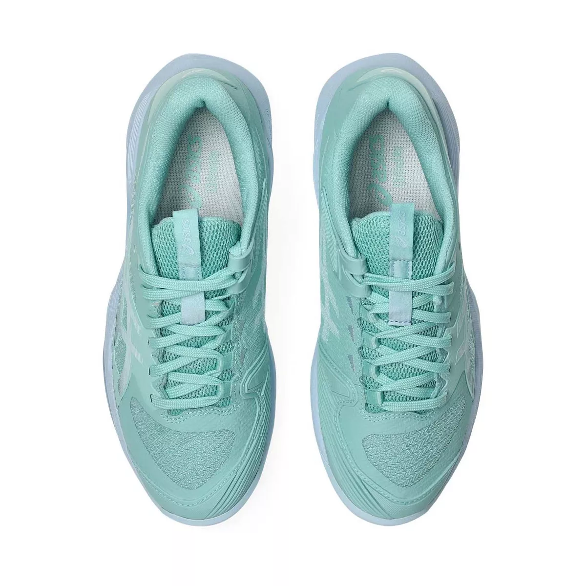 Scarpe Asics Gel Solution Speed FF 4 terra battuta Donna Verde pastello