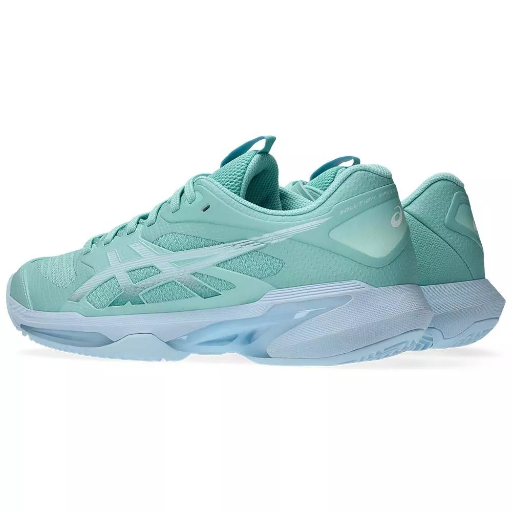 Scarpe Asics Gel Solution Speed FF 4 terra battuta Donna Verde pastello
