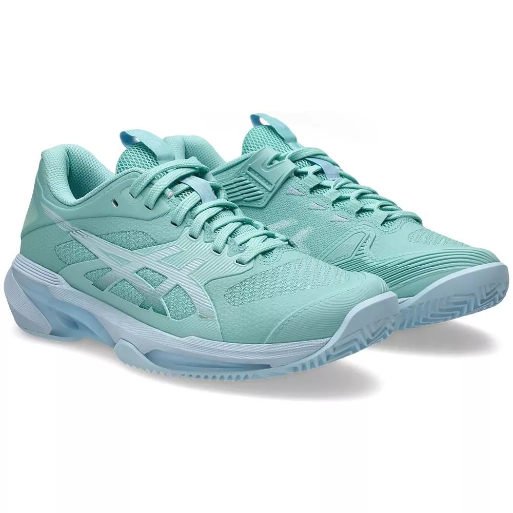 Scarpe Asics Gel Solution Speed FF 4 terra battuta Donna Verde pastello