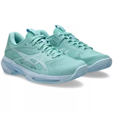 Scarpe Asics Gel Solution Speed FF 4 terra battuta Donna Verde pastello