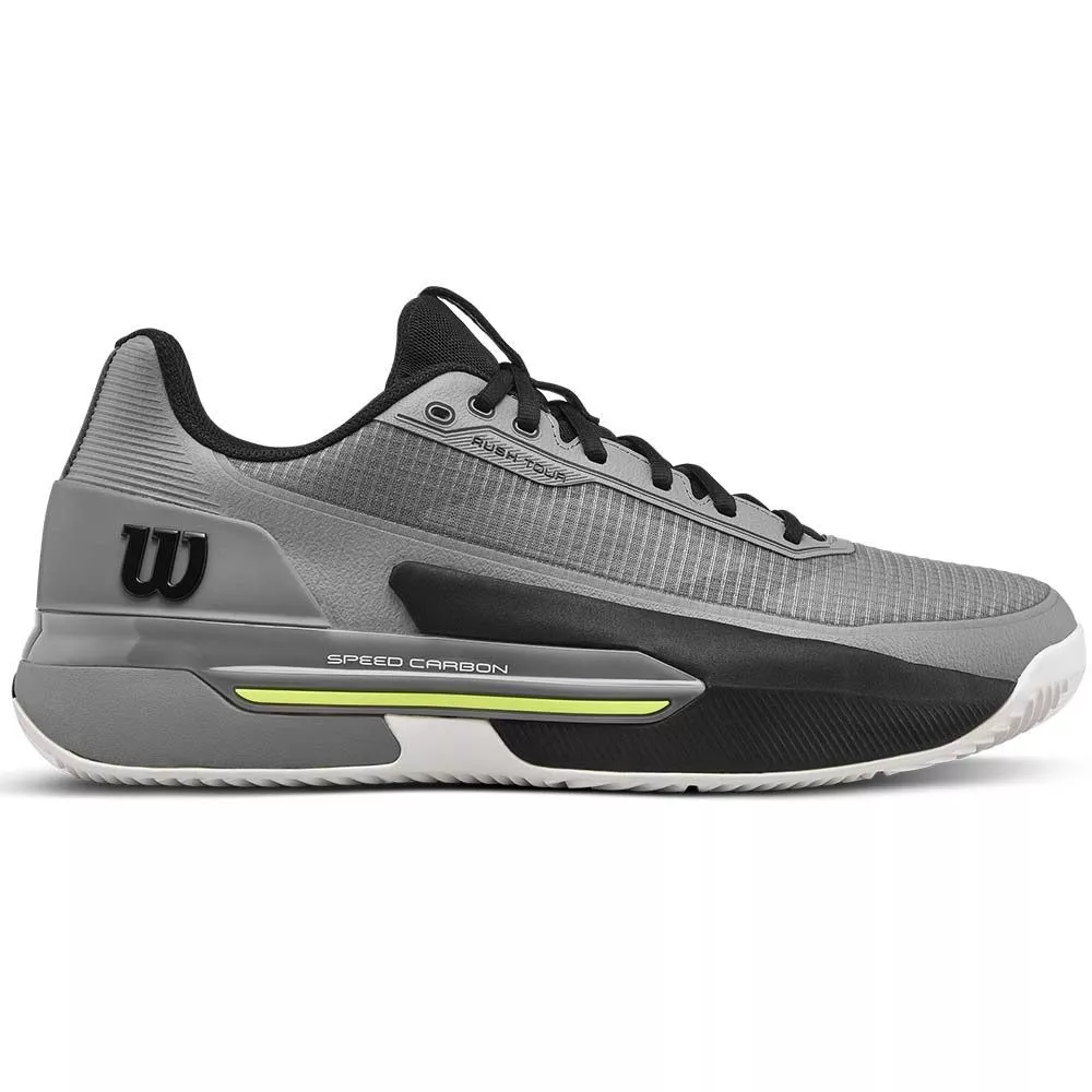 Scarpe Wilson Rush Tour 5 Terra Rossa Grigio / Nero