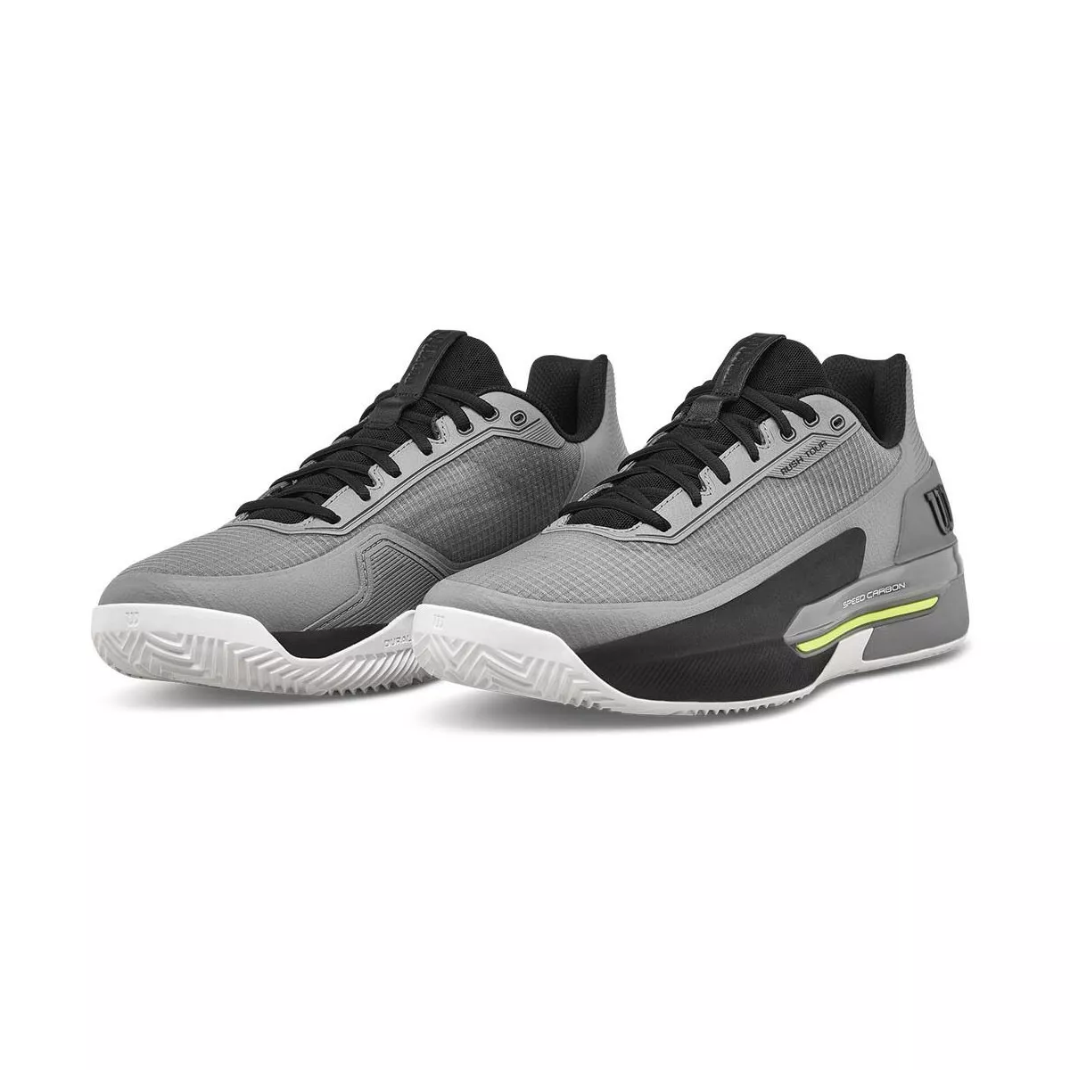 Scarpe Wilson Rush Tour 5 Terra Rossa Grigio / Nero
