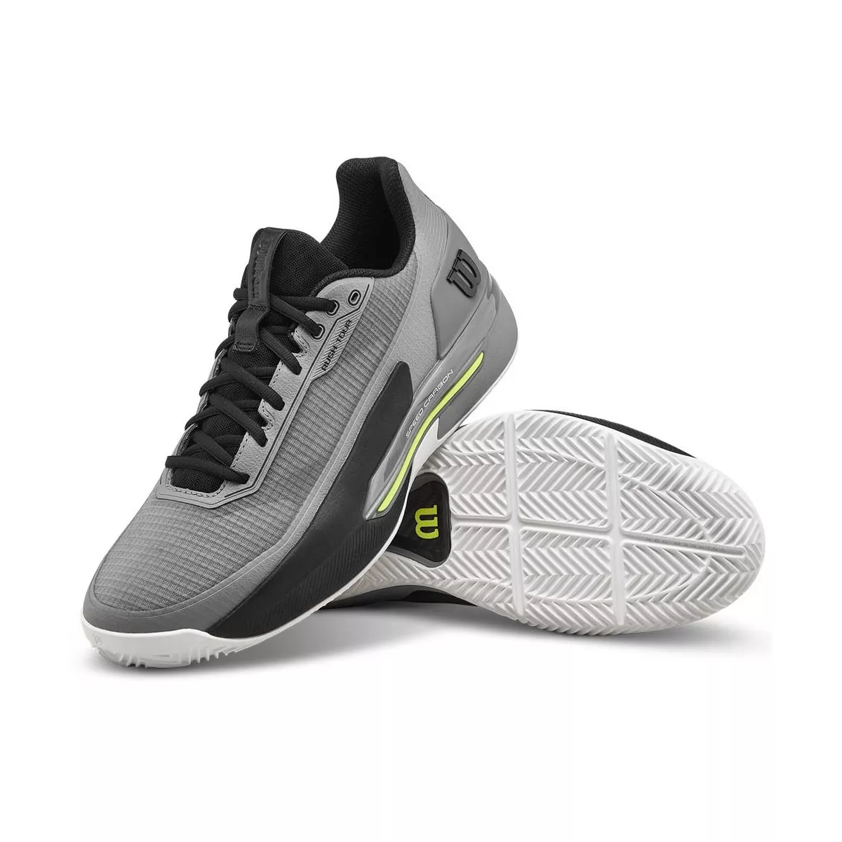 Scarpe Wilson Rush Tour 5 Terra Rossa Grigio / Nero