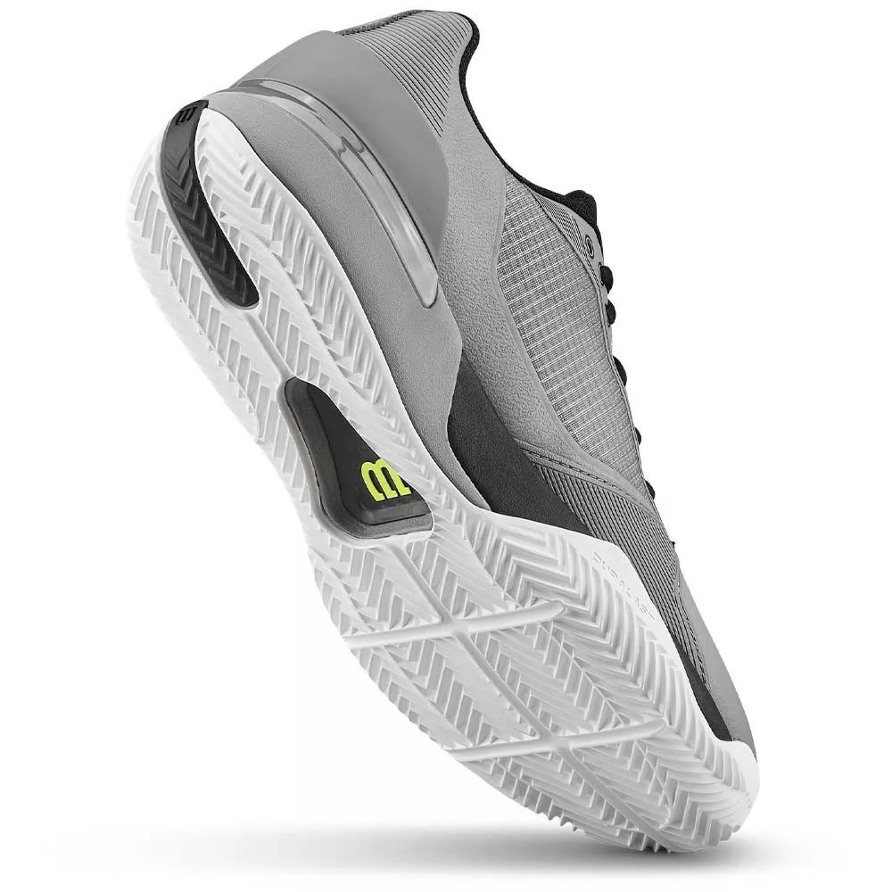 Scarpe Wilson Rush Tour 5 Terra Rossa Grigio / Nero