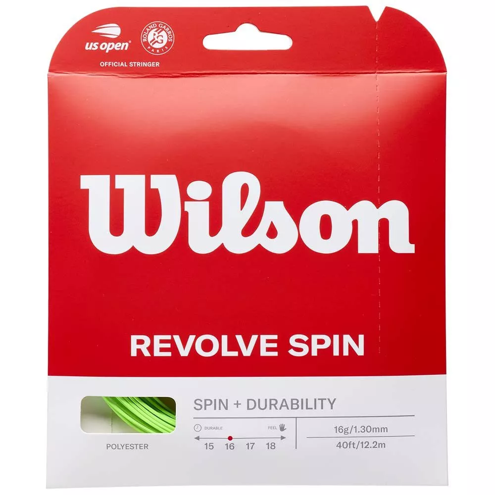 Corda Wilson Revolve Spin Verde 12m