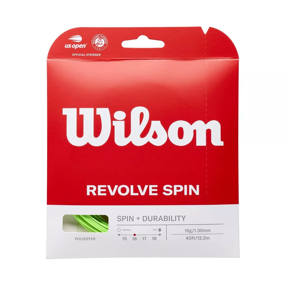 Corda Wilson Revolve Spin Verde 12m