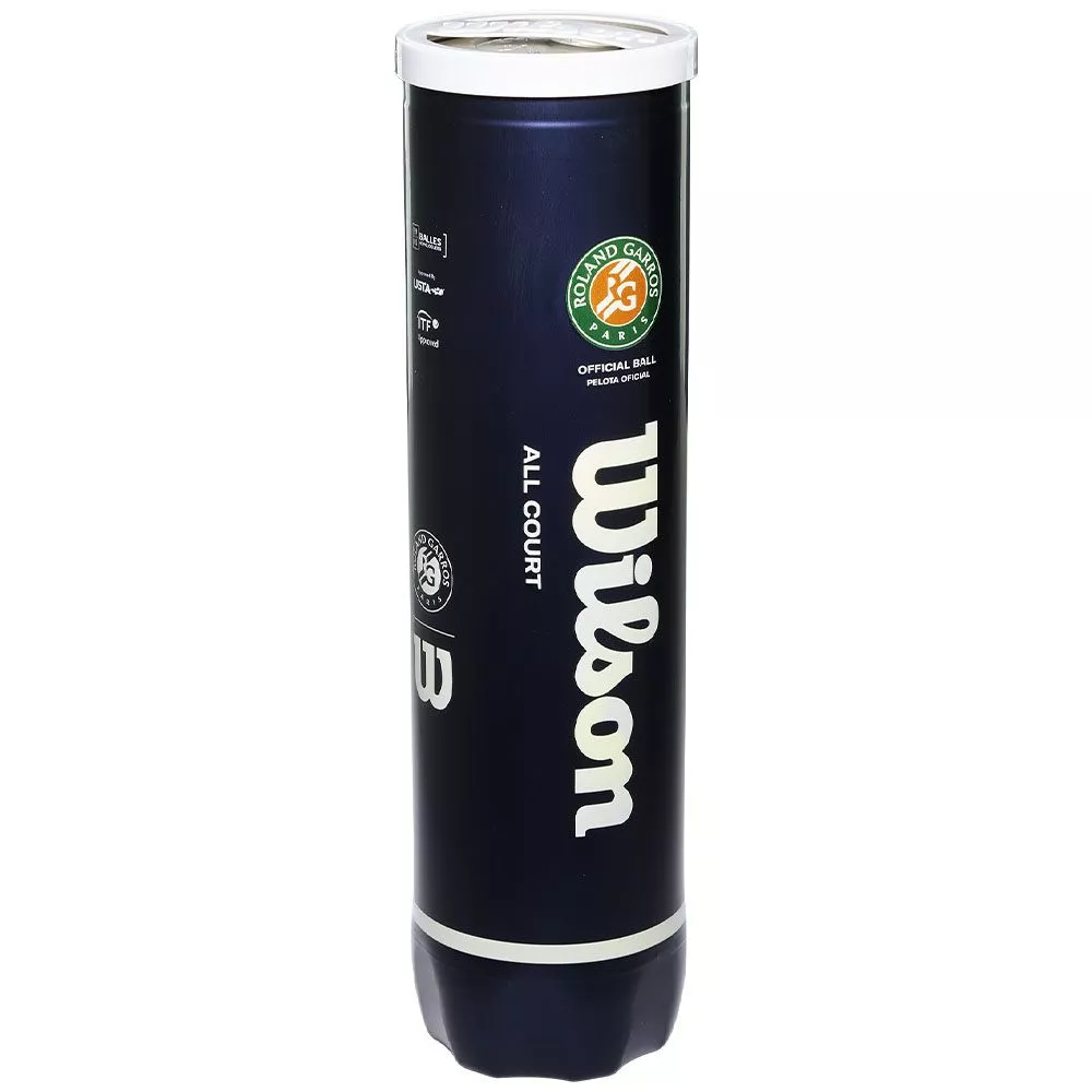 Tubo da 4 Palline Wilson Roland Garros All Court
