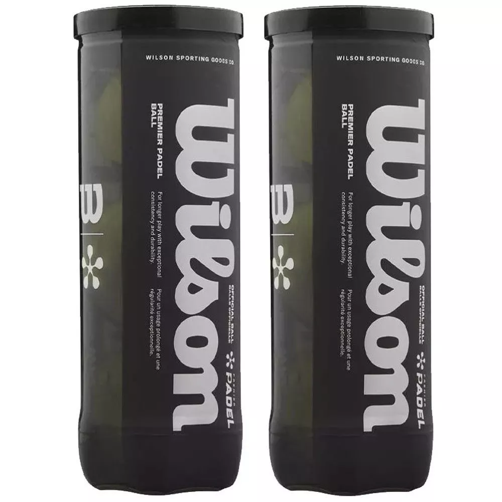 Tubo da 3 palline Wilson Premier Padel x2