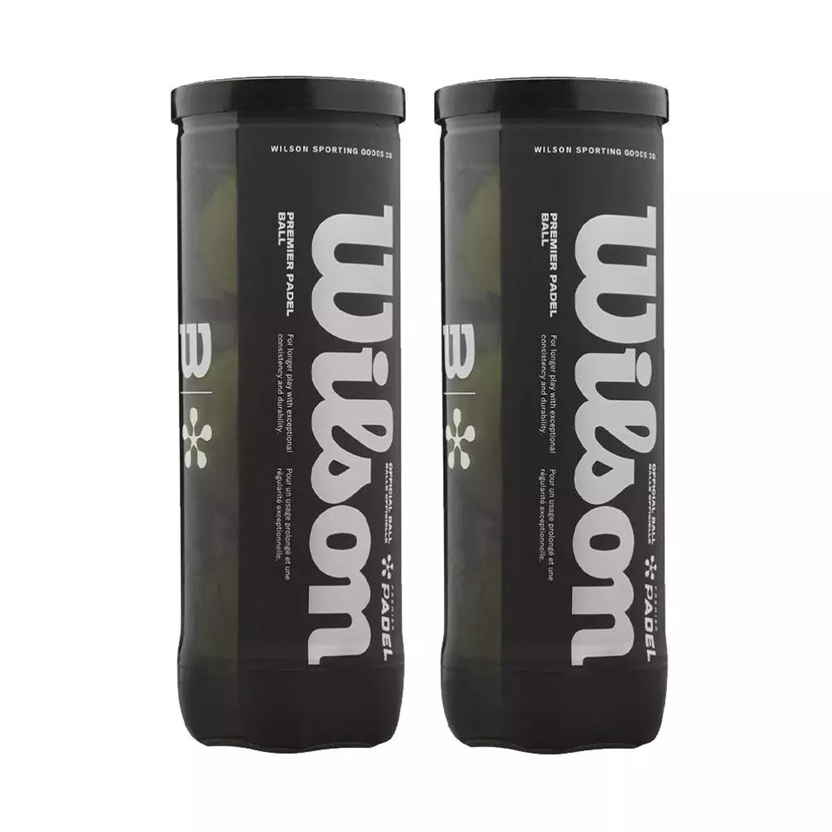 Tubo da 3 palline Wilson Premier Padel x2