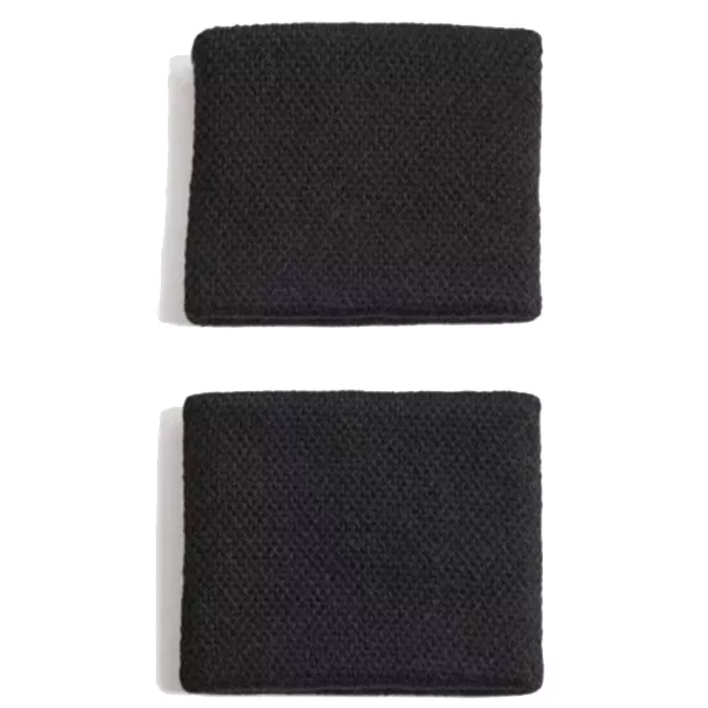 Polsini Adidas Nero / Argento x 2