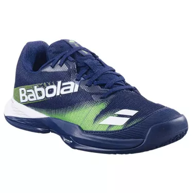 Scarpe Babolat Jet Premura 2 Junior Blu Scuro / Verde Flash