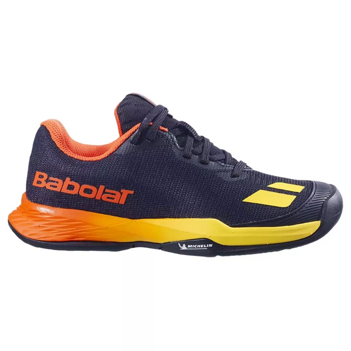 Scarpe Babolat Jet Mach 3 Junior AC Nero / Sunset