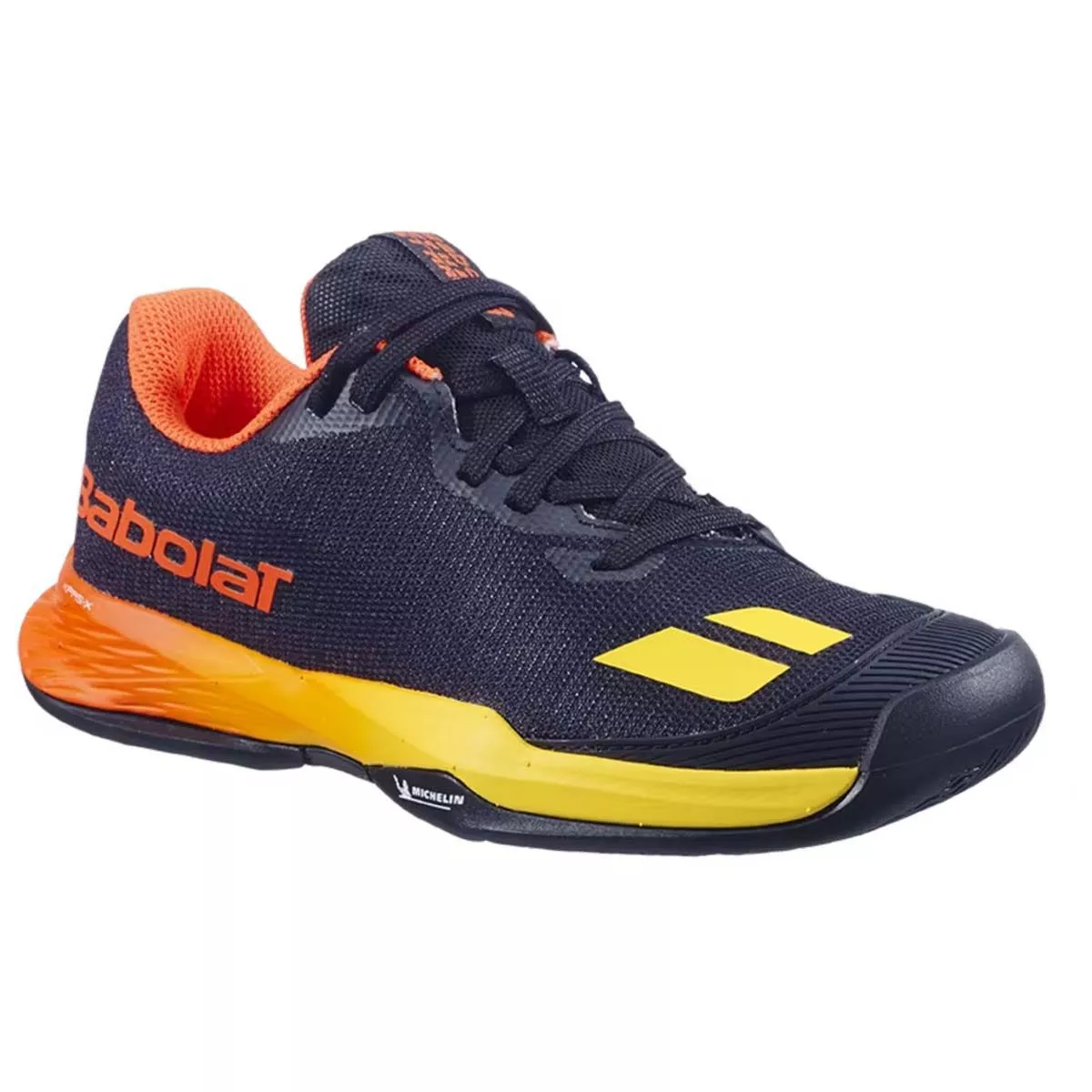 Scarpe Babolat Jet Mach 3 Junior AC Nero / Sunset