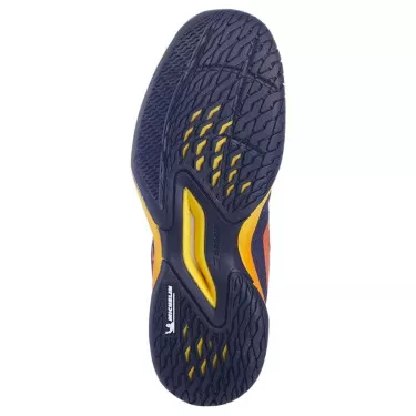 Scarpe Babolat Jet Mach 3 Junior AC Nero / Sunset