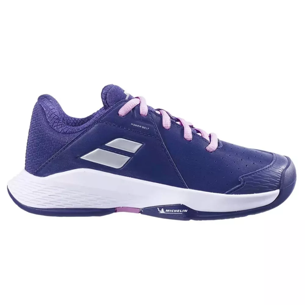 Scarpe Babolat Propulse Junior 3 AC Ragazza Viola / Argento