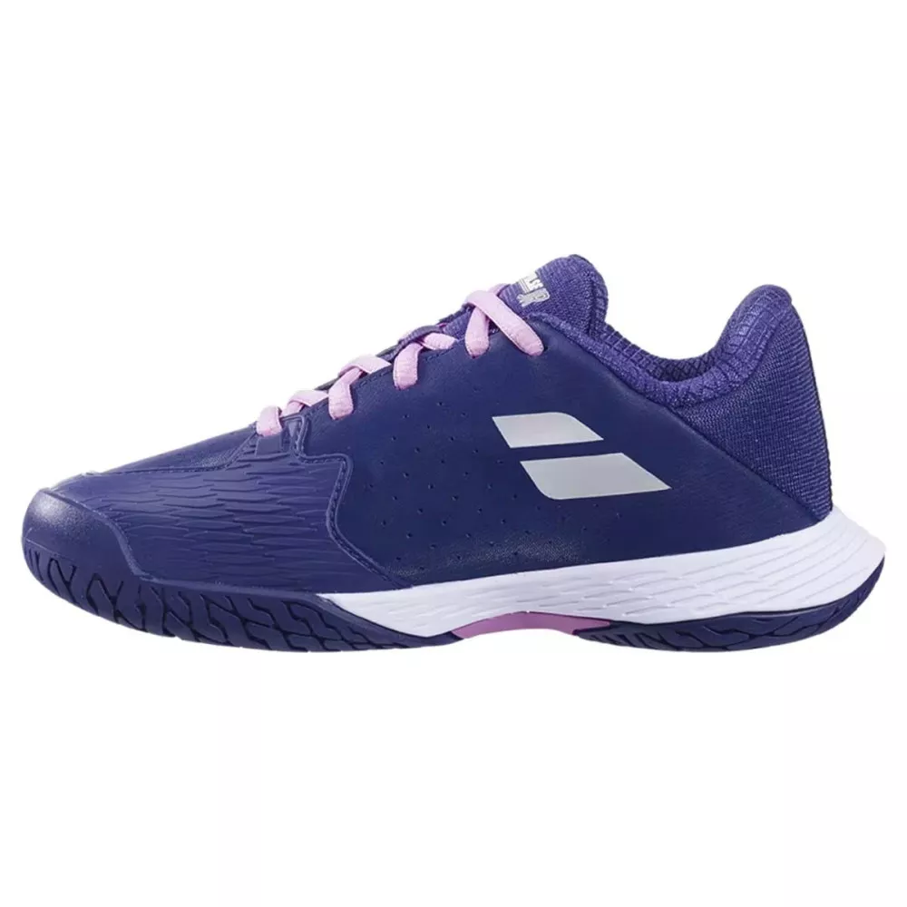 Scarpe Babolat Propulse Junior 3 AC Ragazza Viola / Argento
