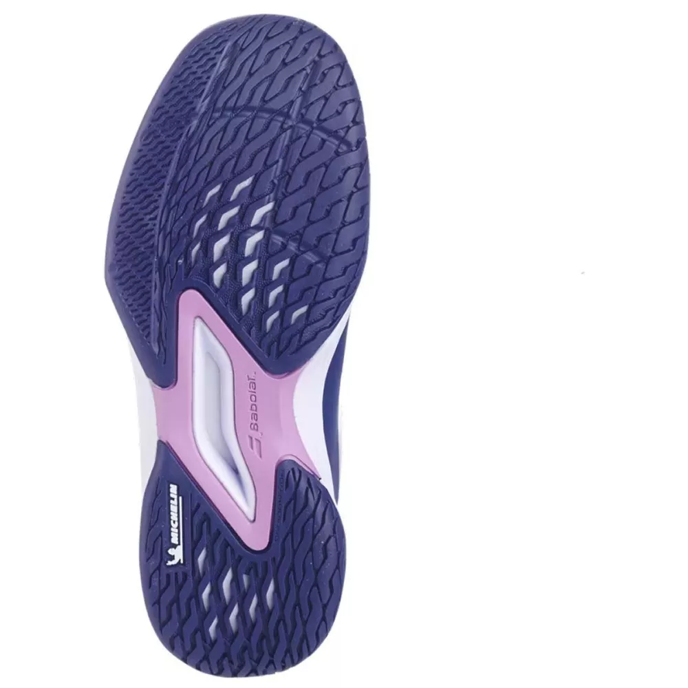 Scarpe Babolat Propulse Junior 3 AC Ragazza Viola / Argento