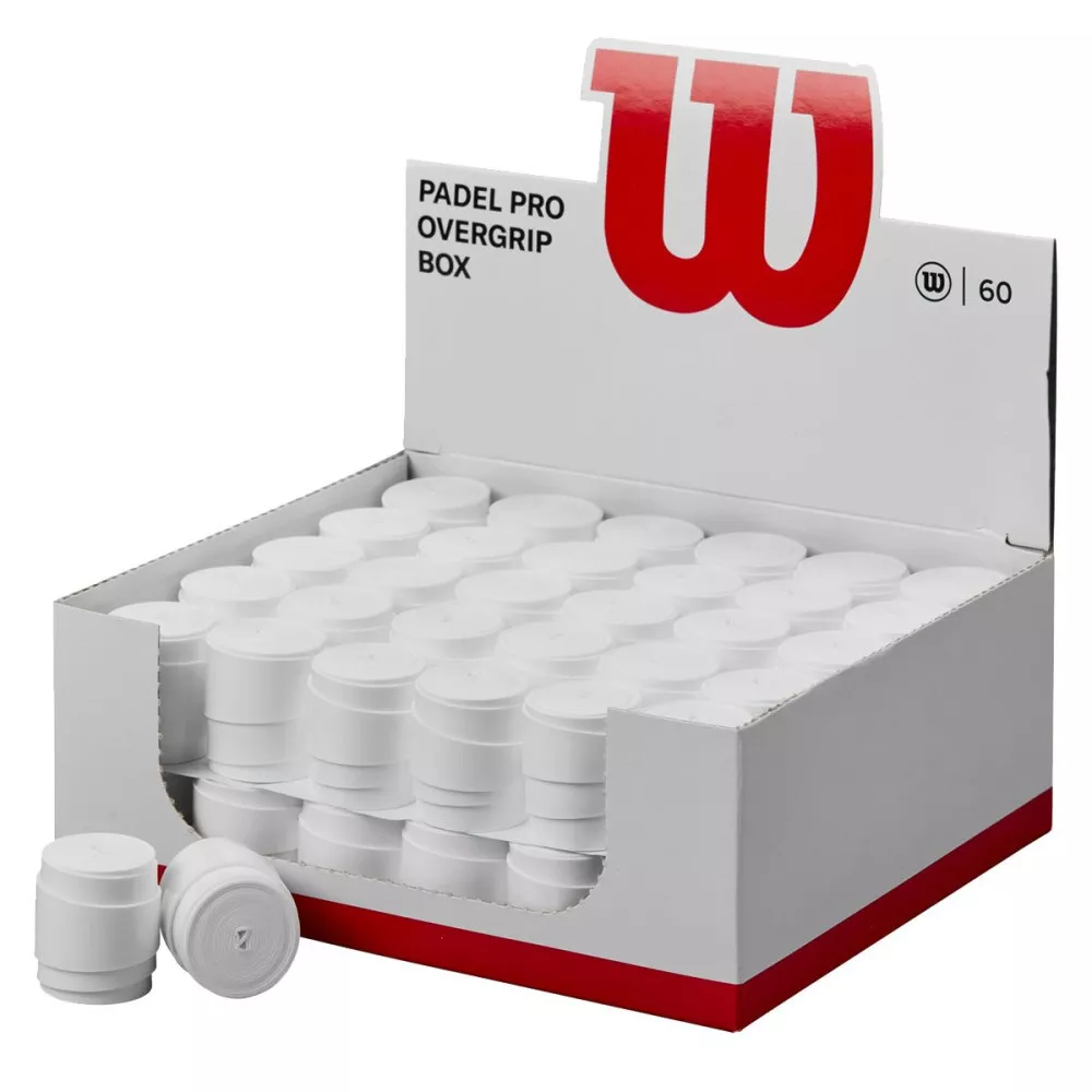 Overgrip Wilson Padel Pro Bianco x 60