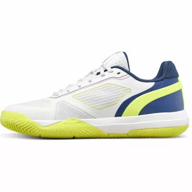 Scarpe Wilson Rush Pro 5 Junior Bianco / Blu / Giallo