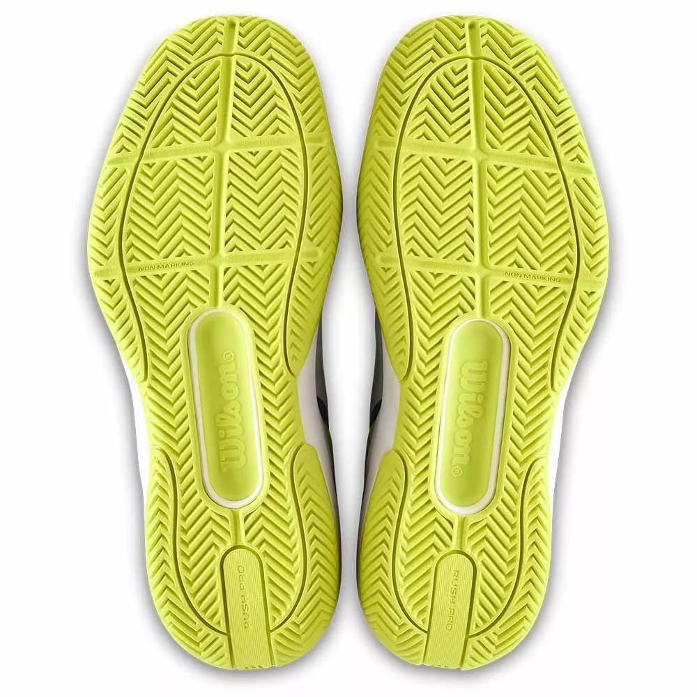 Scarpe Wilson Rush Pro 5 Junior Bianco / Blu / Giallo