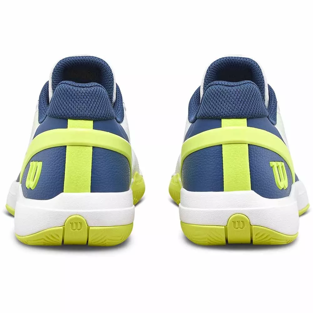 Scarpe Wilson Rush Pro 5 Junior Bianco / Blu / Giallo
