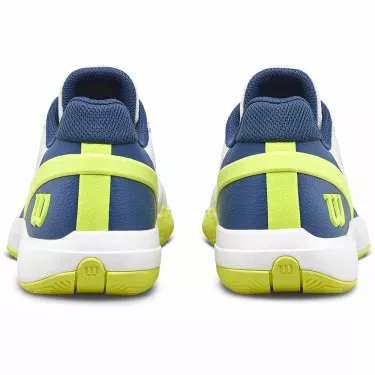 Scarpe Wilson Rush Pro 5 Junior Bianco / Blu / Giallo