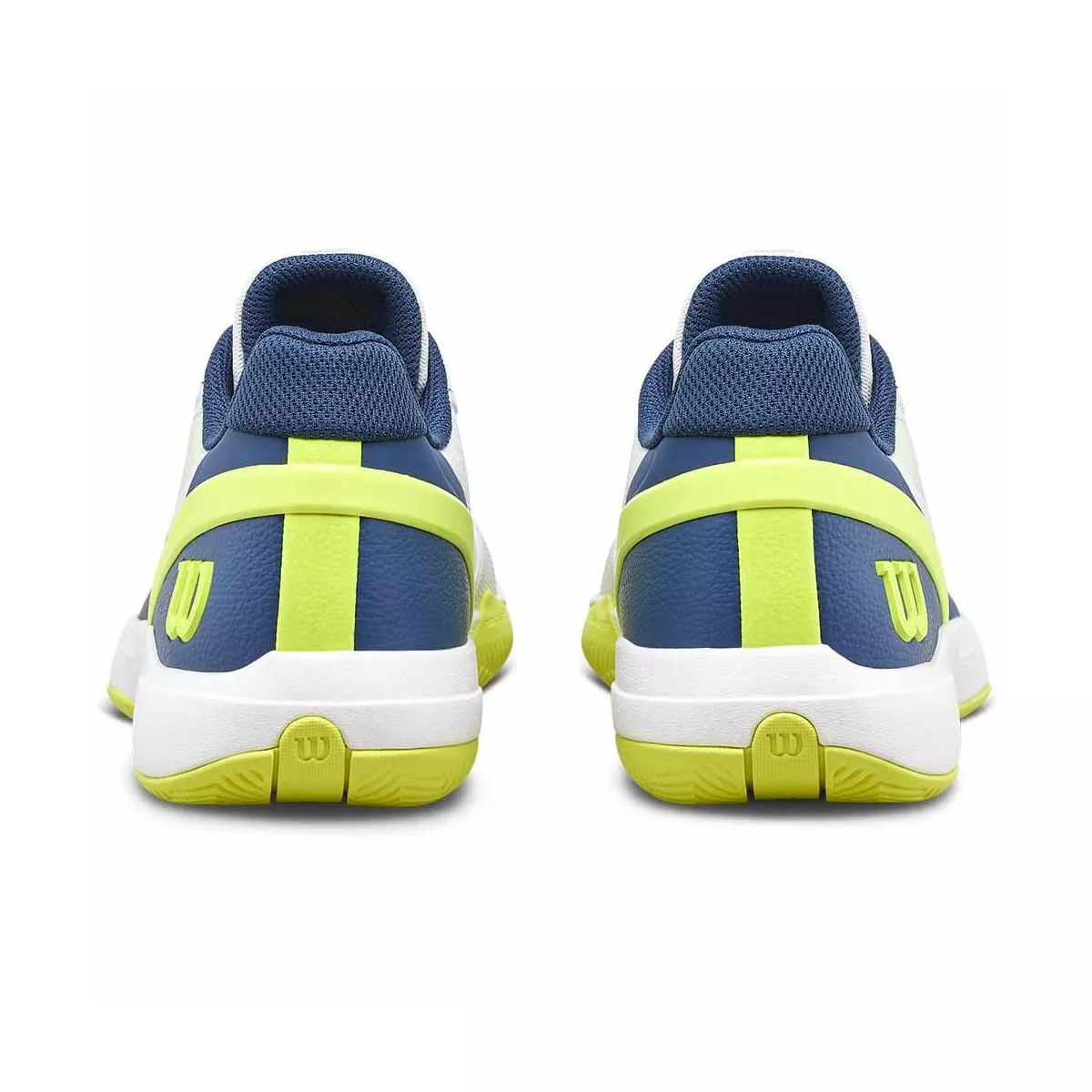 Scarpe Wilson Rush Pro 5 Junior Bianco / Blu / Giallo