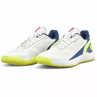 Scarpe Wilson Rush Pro 5 Junior Bianco / Blu / Giallo