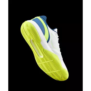 Scarpe Wilson Rush Pro 5 Junior Bianco / Blu / Giallo