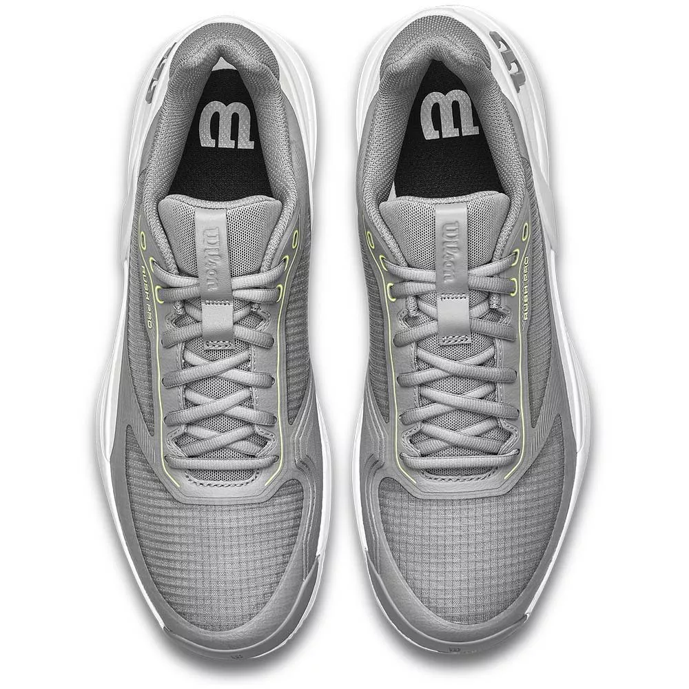 Scarpe Wilson Rush Pro 5 Terra Rossa Grigio / Bianco