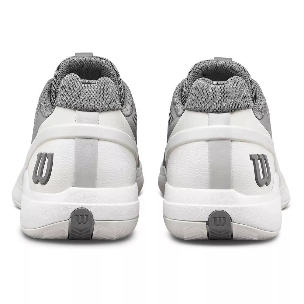 Scarpe Wilson Rush Pro 5 Terra Rossa Grigio / Bianco