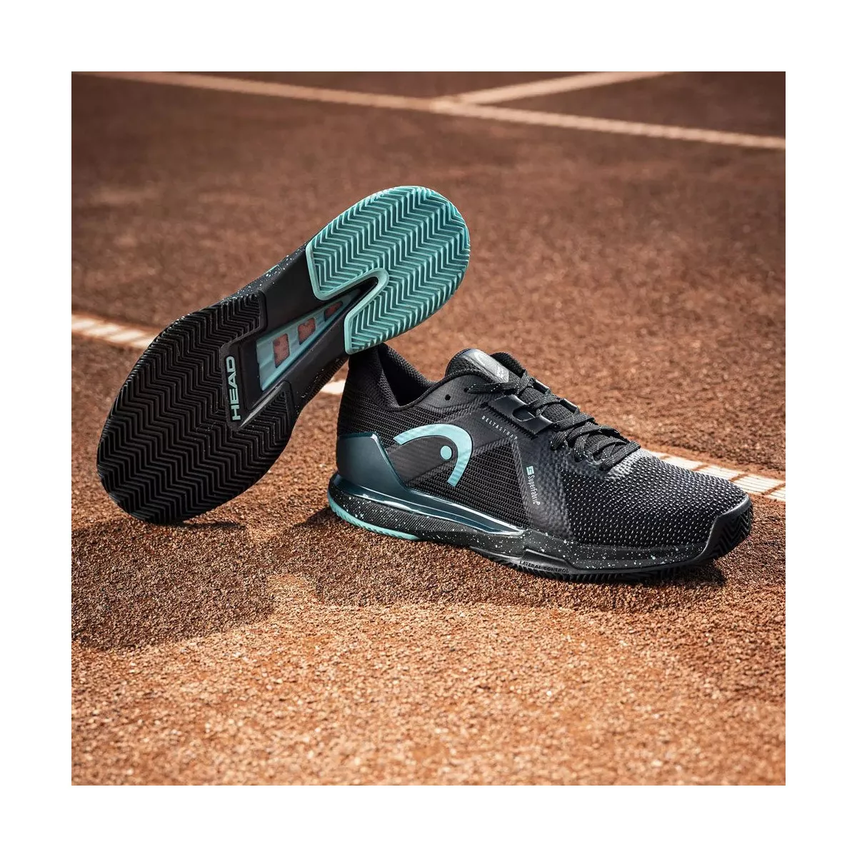 Scarpe Head Sprint Pro 4.0 SF terra rossa Nero / Blu