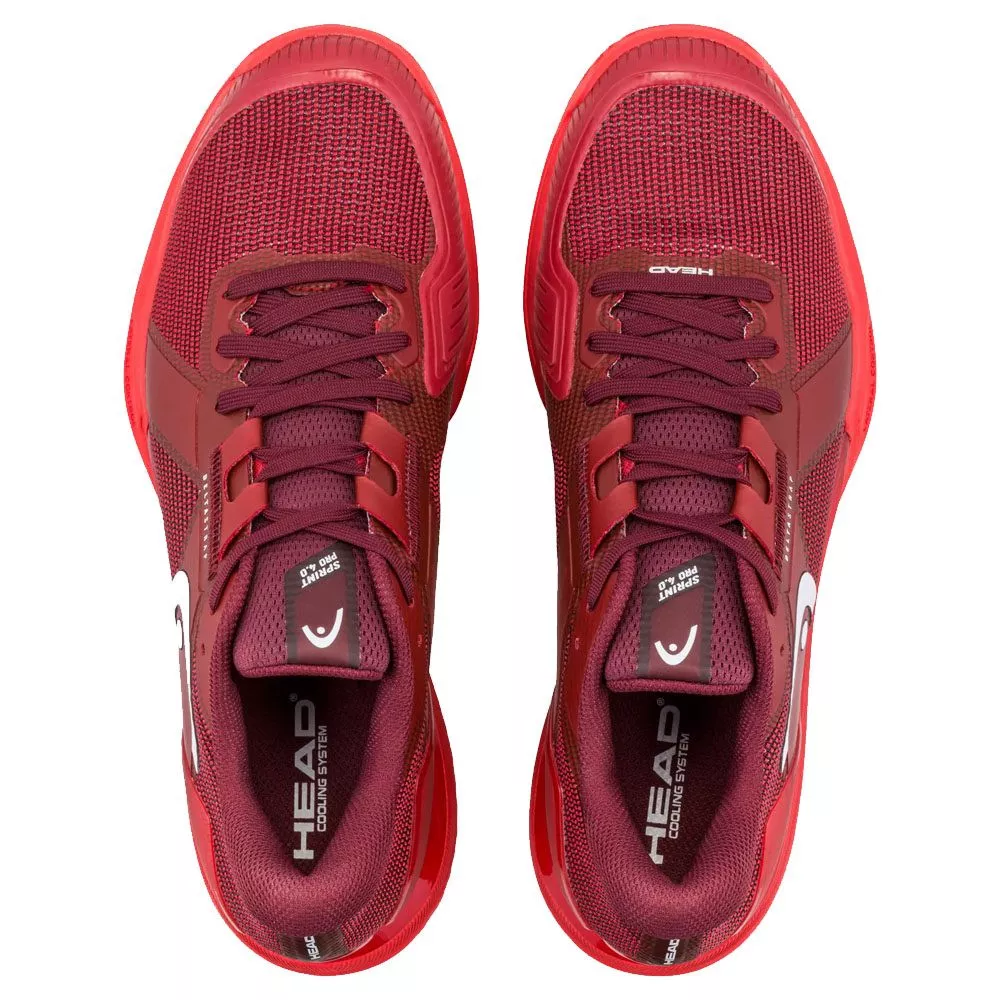 Scarpe Head Sprint Pro 4.0 Rosso / Rosso scuro