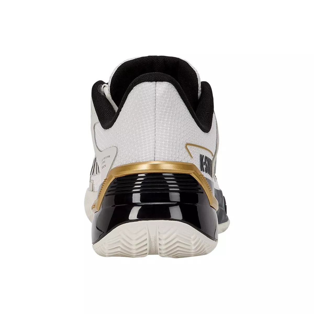 Scarpe K-Swiss Ultrashot 4 Clay Bianco / Nero / Oro