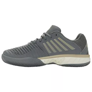 Scarpe K-Swiss Express Light 3 Terra Rossa Grigio / Kaki