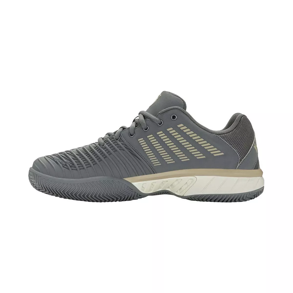 Scarpe K-Swiss Express Light 3 Terra Rossa Grigio / Kaki