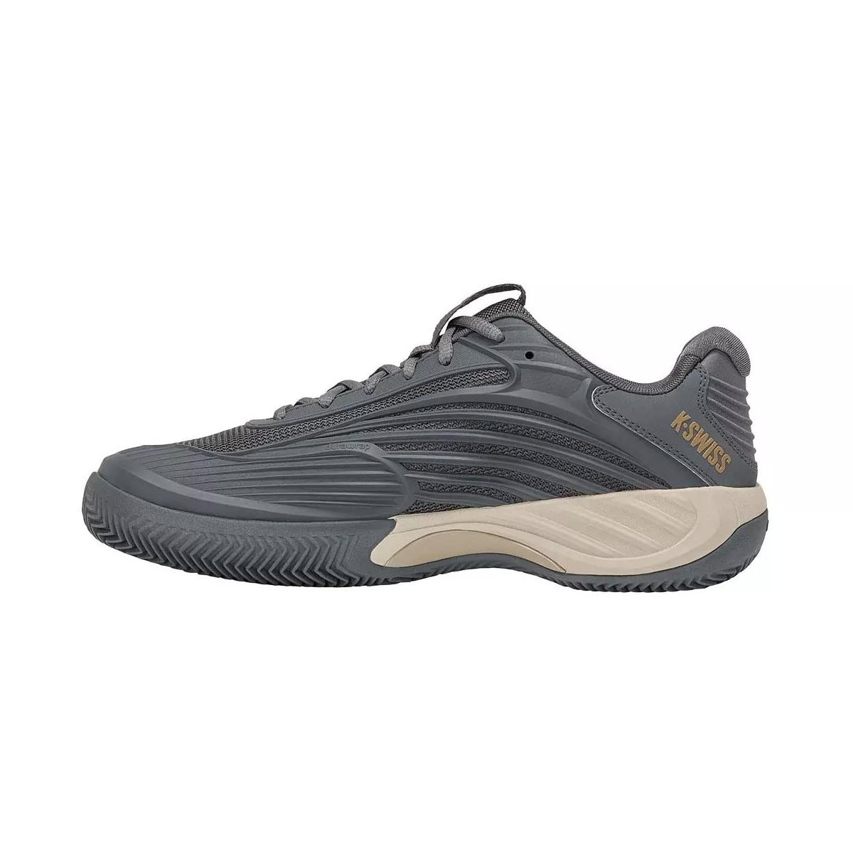 Scarpe K-Swiss Hypercourt Express 3 Clay Grigio / Kaki