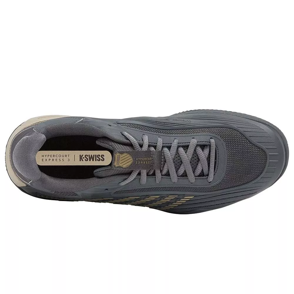 Scarpe K-Swiss Hypercourt Express 3 Clay Grigio / Kaki