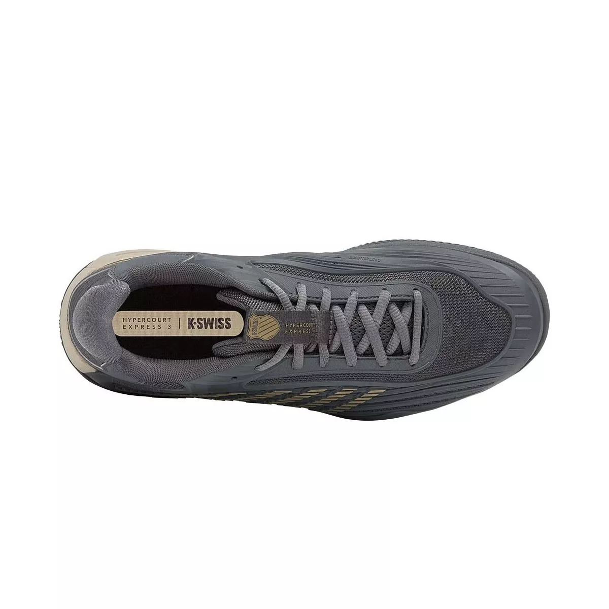Scarpe K-Swiss Hypercourt Express 3 Clay Grigio / Kaki