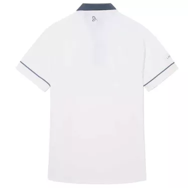 Polo Lacoste Tennis Novak Djokovic On Court Bianco / Grigio