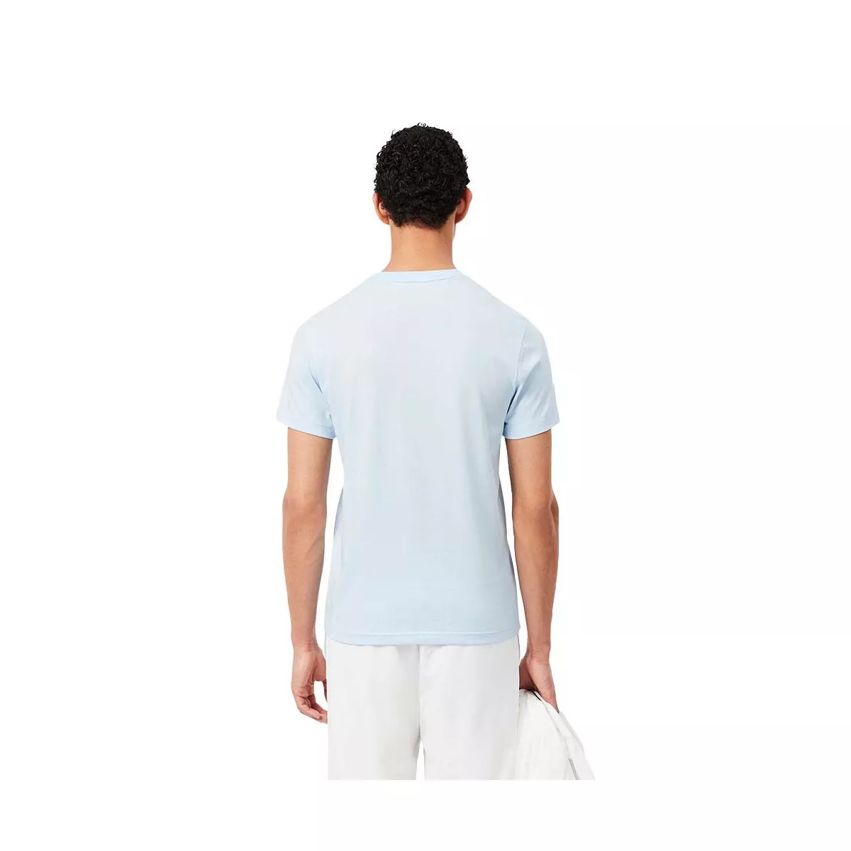 T-Shirt Lacoste Sport Ultra Dry Stampata Azzurro / Blu